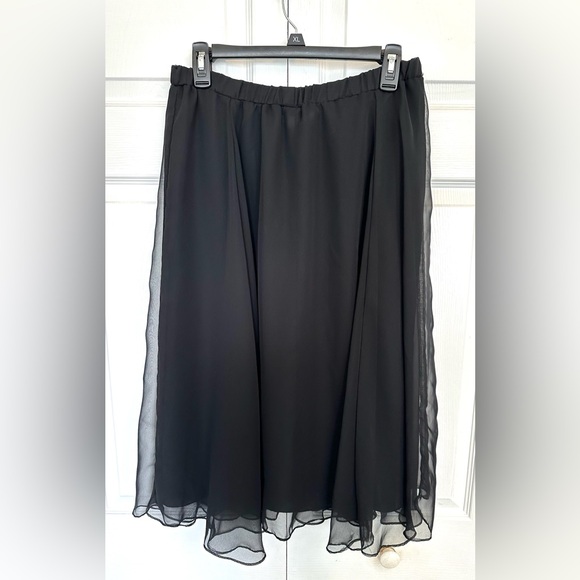 PATRA Chiffon Overlap Dance Skirt-Size 7/8-Made in USA - Picture 4 of 8